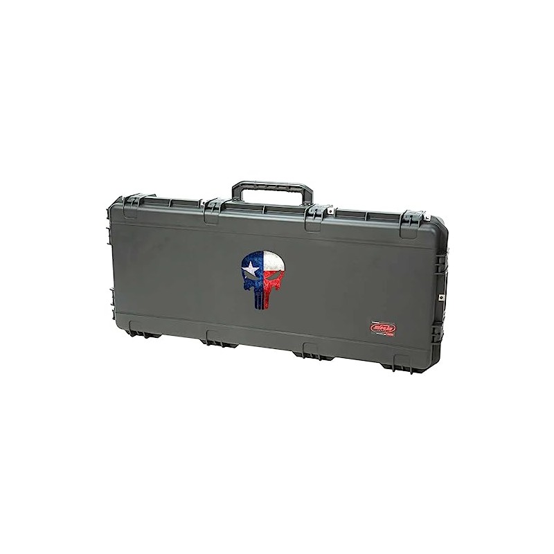 Texas Flag Skull Punisher Sticker USA Lone Star State Decal