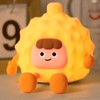 Durian Night Light Silicone Soft Light Rechargeable Cute Tap Control