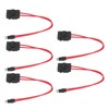 5Pcs Car Fuse Holder Connector Mini Heavy Duty Wire Extension