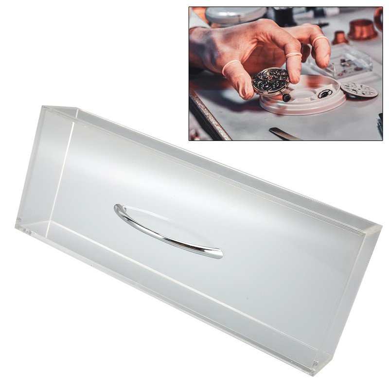 Transparent Dustproof Box Large Capacity Good Protection Watch Dustproof Box