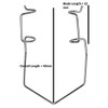 Superior Barraquer Wire Speculum 40mm Wire Blades 12mm Ophthalmic Stainless