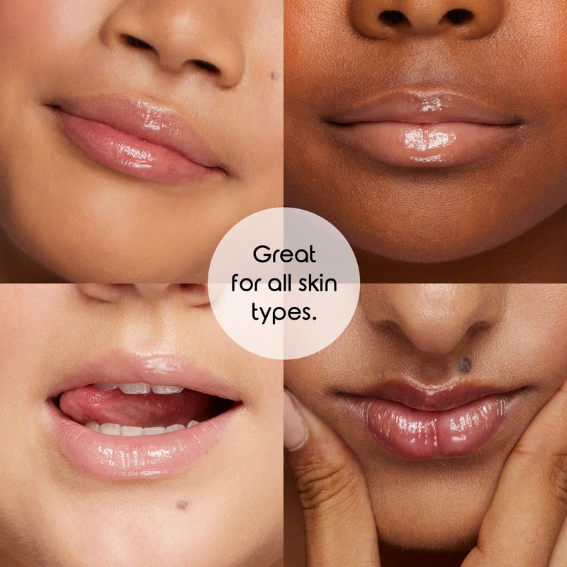 Frilliance Moisturizing Natural Crystal Clear Lip Gloss for Teens, Cruelty