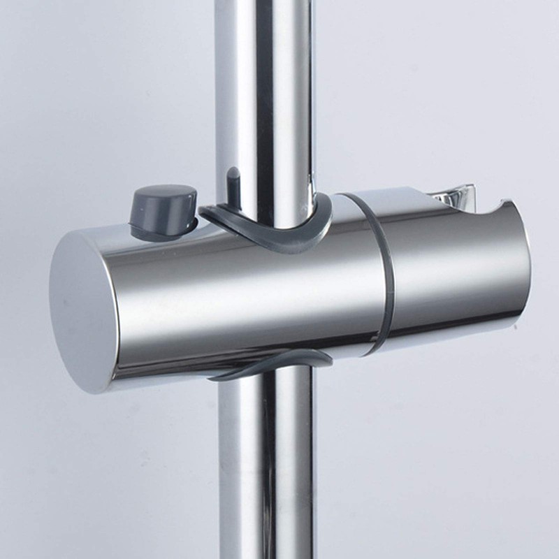 Adjustable Shower Head Holder for Slide Bar, 25mm Hand Shower