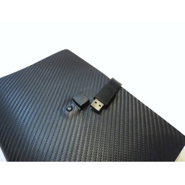 Pinetti 6x8" Quattrogiga Black Leather Notebook with 4GB USB Drive