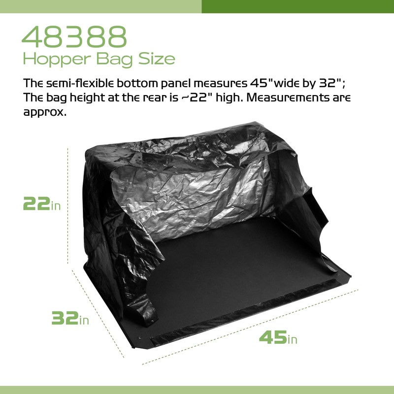 48388 Lawn Sweeper Hopper Bag Compatible with Agri Fab 45-0320