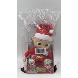 CoComelon JJ Doll Musical Deck The Halls Festive Doll with Activated Sounds