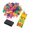 Crayola Triple-The-Fun Art Easel - 77pcs Magnetic Letters & Numbers,