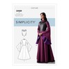 SIMPLICITY Sewing Pattern S9089 Misses' Fantasy Costume, 6-8-10-12-14, H5
