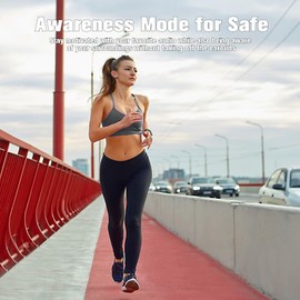 Xmenha Wireless Active Noise Cancelling Earbuds with Touch Screen ANC Transparency Mode Ear Buds Noise Cancelling Bluetooth Earbuds Active Noise Canceling Ear Buds