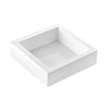 Silikomart TOR180x180 h50 Square Silicone Baking-and-Freezing Mold 7 Inch x
