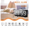 DollaTek Polyphonic Double Alarm Clock LED Large Screen Display Electronic