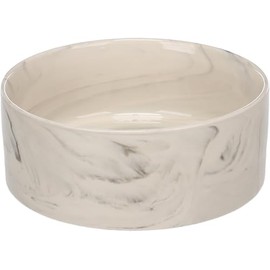 Flamingo Baron Feeding and Drinking Bowl Round Grey 13.5 x 5 cm 450 ml