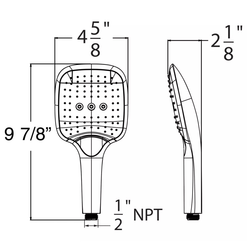 Huntington Brass HB Joy Shower Trim Kit with Slide Bar