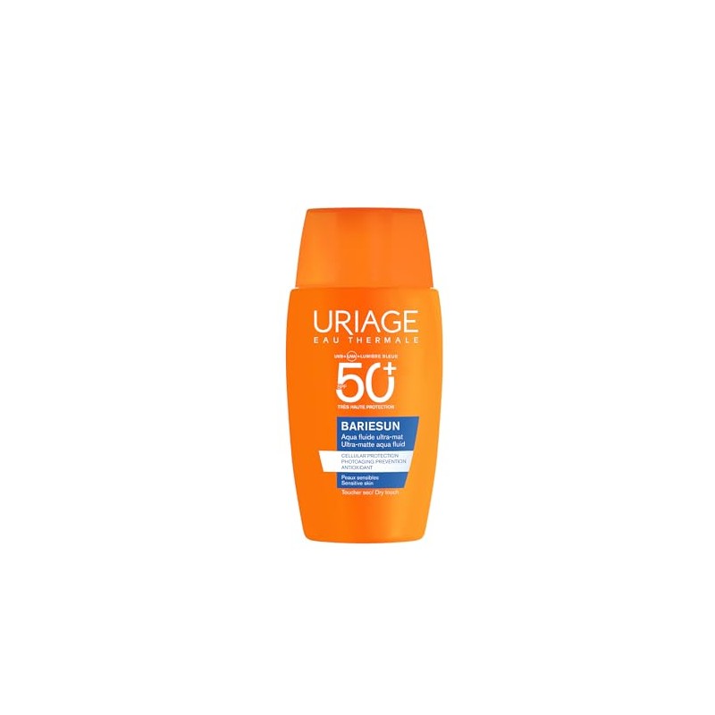 Uriage Bariesun Protector Solar Aqua Fluido Ultra Matte SPF50+ 50ml