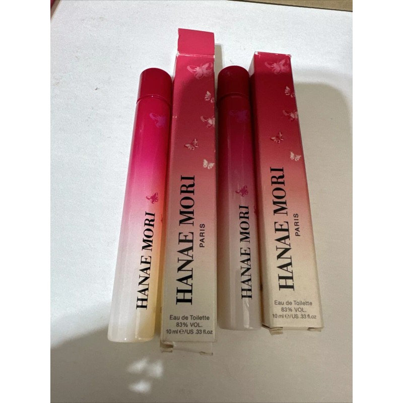 Hanae Mori LOT of 2 x Hanae Mori Eau De