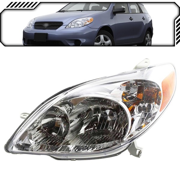 EPIC LIGHTING OE Style Halogen Headlight Assembly Replacement for TOYOTA