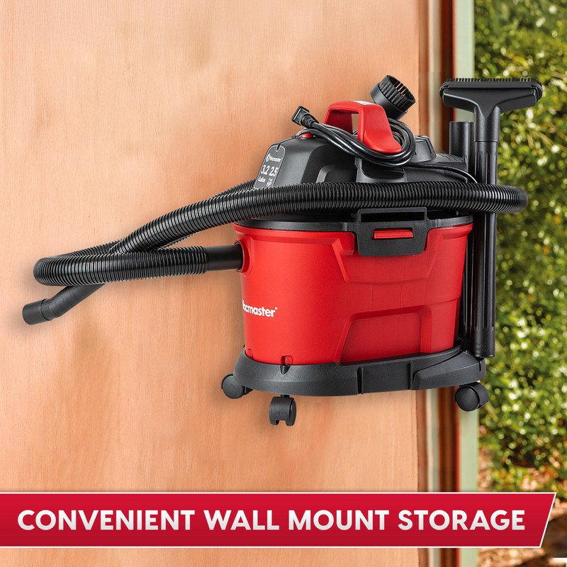 Vacmaster 3.2-Gallon* 2.5 Peak HP Wet/Dry Vacuum – VHB305M 1101