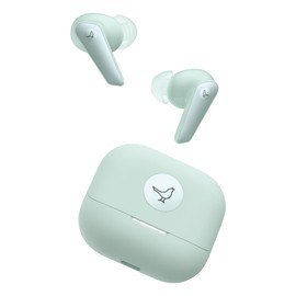Libratone AIR+ 3 True Wireless in-Ear Headphones, Industry Leading Active Noise Cancelling, 11mm Dynamic Drivers, IP54 Rated dust and Water Resistent, 24 Hours of Battery Life (Green)