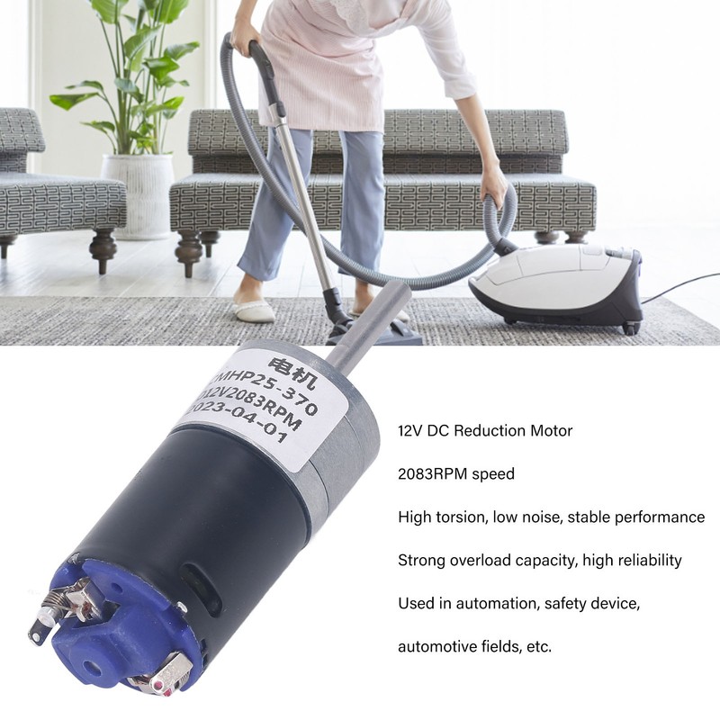 DC12V Reduction Motor High Torsion Brushless Gear Electric Motor for