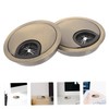 Operitacx 2pcs Desk Grommet Cable Organizer Cover Wire Hole for