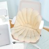 HOMBYS Shell Shaped Seat Cushion with Backrest, Cute Gaming Chair