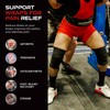 GYM CORE Knee Wraps - 80" Heavy Duty Knee Brace