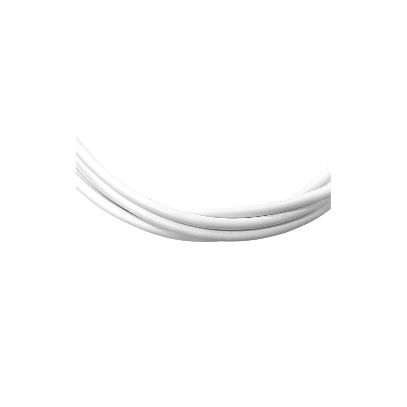 cyclingcolors Guaina Cavo DERAGLIATORE Bianco Teflon Lunghezza 1M Diametro 4MM