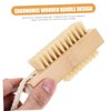 IWOWHERO 2pcs Bamboo Sisal Nail Brush for Fingernails/toe Nails Cleaning