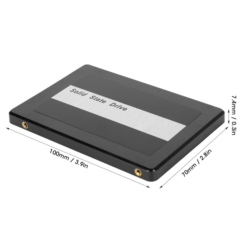 SSD Black Builtin Solid State Hard Disk Drive for Laptop
