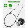QAGGUM Drive Cable Fit for Exmark Toro ECX180CKA30000 ECS180CKA30000 ECX200CKC3000