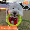 LaRoo Dog Flying Ring Toys, Floating Flying Disc ABS Durable