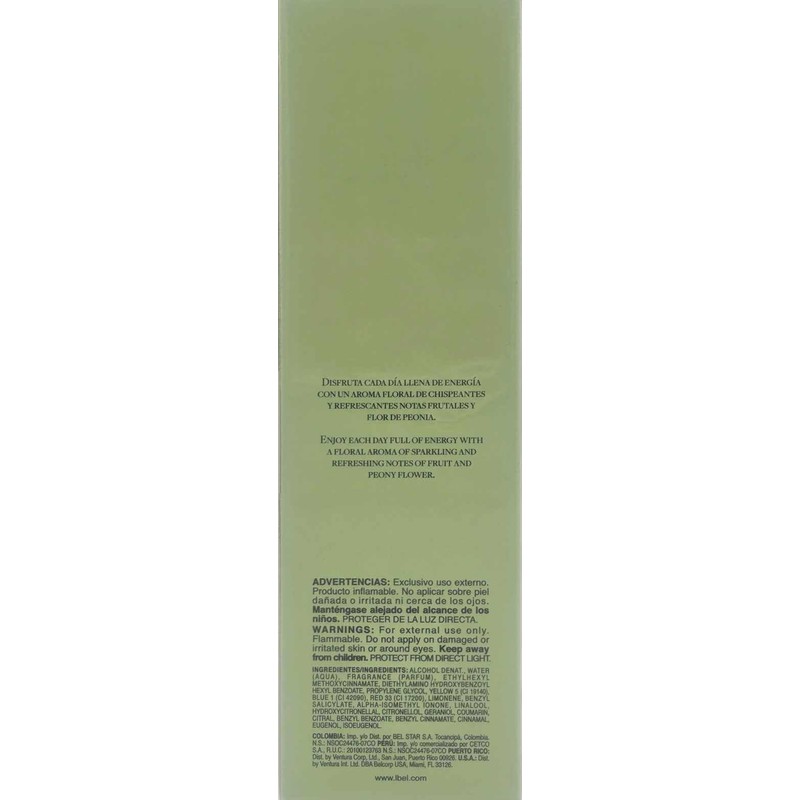 EMOUV - L'BEL Eau de Toilette pour Femme Colonia 50