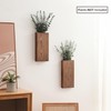 Wood Wall Planter Set of 2, Wood Wall Pocket for