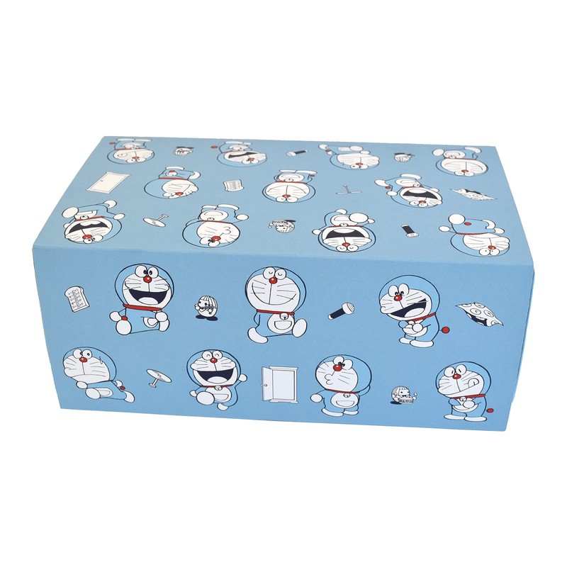 Doraemon 01501801 Non-Woven Pleated Mask (Total Pattern, 24 Pieces), Doraemon