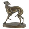 Bronze WHIPPET DOG Sculpture, Statue, Gift