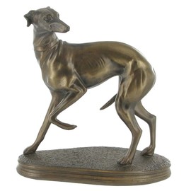 Bronze WHIPPET DOG Sculpture, Statue, Gift