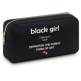 Inspirational Gifts for Women Gifts Makeup Bag Gifts for Black Woman Motivational Gifts for Women Her Friend Cosmetic Bag Inspirational Gifts Mother's Day Christmas Birthday Gifts for Mum Aunt