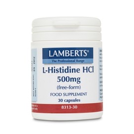 Lamberts L-Histidine HCI 500 mg 30 Capsules