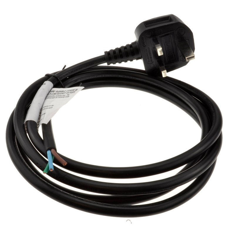 kenable 13A Fully Moulded 3 Pin UK Plug to 1mm