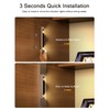 Under Cabinet Lights, Wireless Motion Sensor Light Indoor, Black 10in