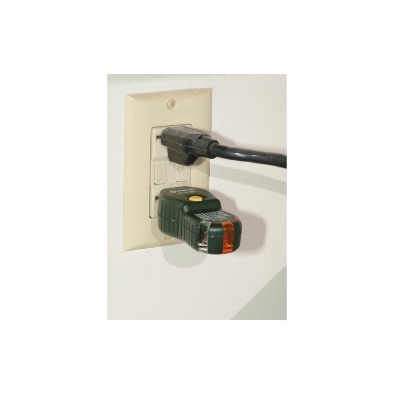 Greenlee GT-10GFI Tester, Circuit GFI, Circuit Tester Polarity Cube for