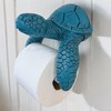 Sea Turtle Wall Mount Toilet Paper Roll Holder Rustic Nautical