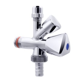 VARIOSAN VARIOSAN Kombi-Eckventil 11114, DN 15, 1/2", selbstdichtend, verchromt