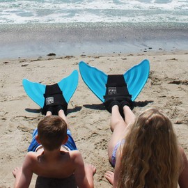 Sun Tails Mermaid Monofin (Turquoise, Nunui - Teen/Adult Size)