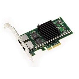 KALEA-INFORMATIQUE © Controller Card – 2 ports – Chipset Intel I350-T2 Server (nhi350am4/4x Gigabit PCIe Ethernet Port for PC)