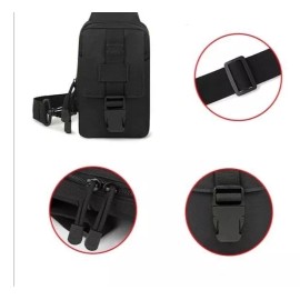 Yuqing Tactica Mochila Pechera Cartera Billetera Bandolera Monedero