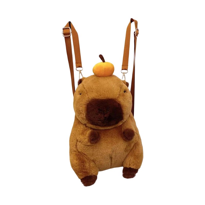 F Fityle Capybara Backpack Creative Toy Bag Backpack for Indoor