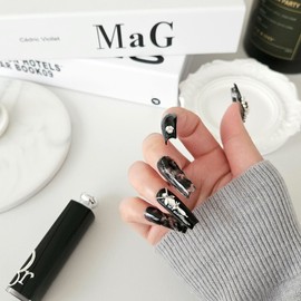 Queener handmade nail tips - Ballerina M / 퀴너 수제네일팁 - 발레리나M