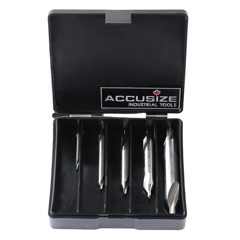 Accusize Industrial Tools 5pc ANSI M42 (H.S.S. + 8% Cobalt)