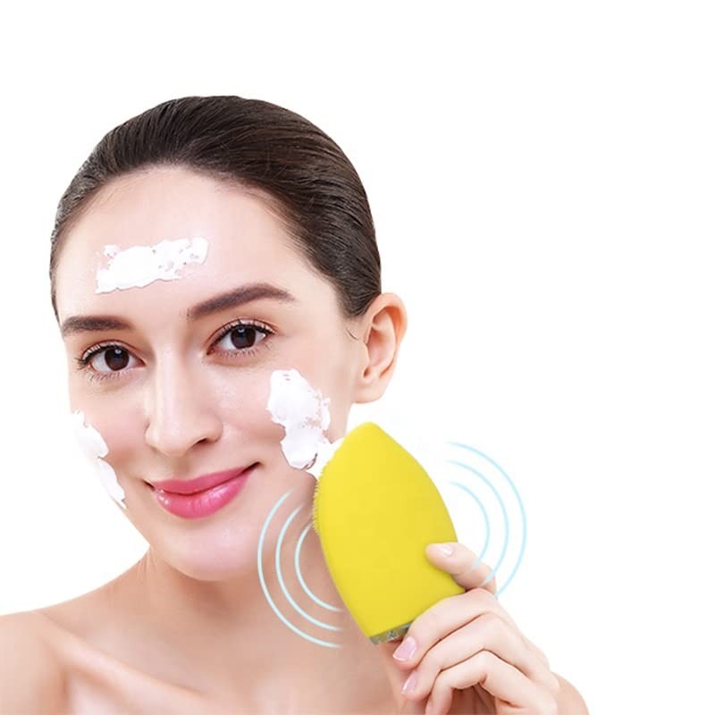 Facial cleansing brush - Facial Cleanser Waterproof Face Massager Anti-Aging